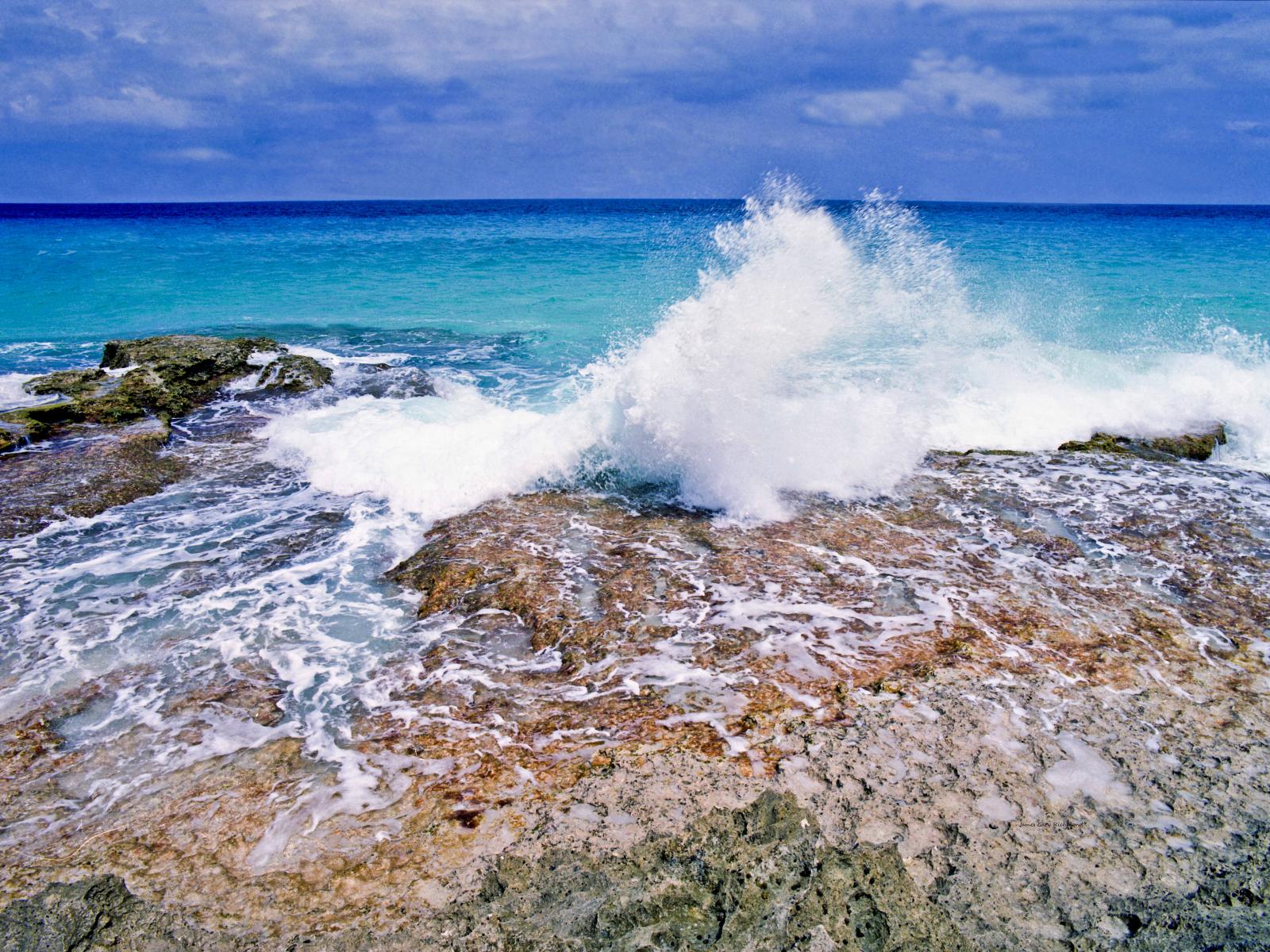 15705 surf, seascape, crashing wave, caribbean,, .jpg