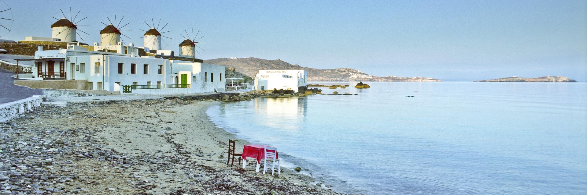 18509p architecture, seascape, chairs, Mykonos, Greece,,.jpg