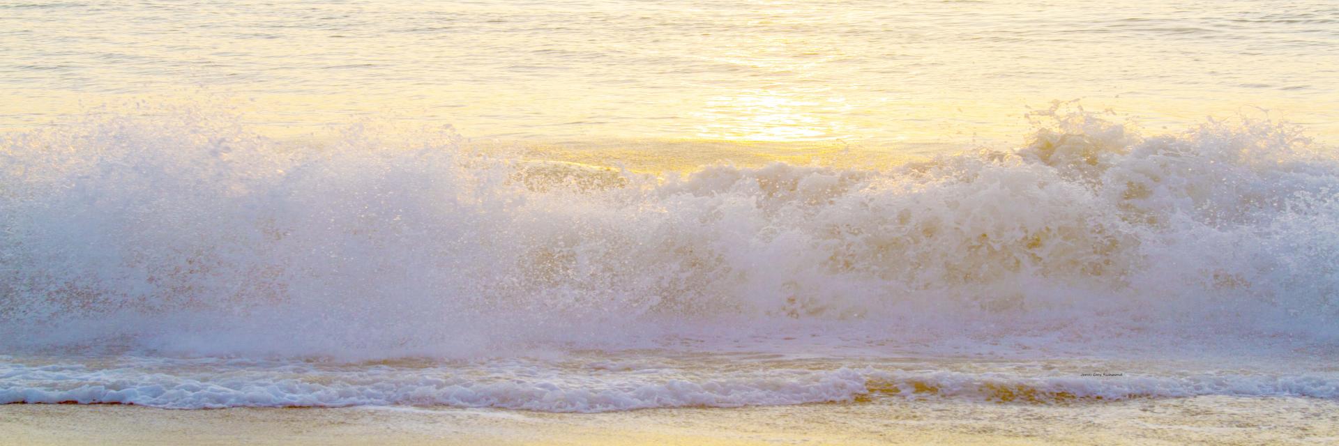 56891p  ocean surf, breaking wave, sunrise, beach,, .jpg
