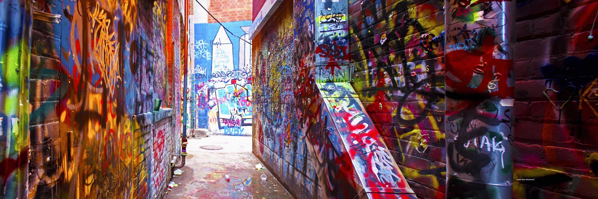 21822p abstract, painted alley, Ann Arbor, Mi., ,.jpg