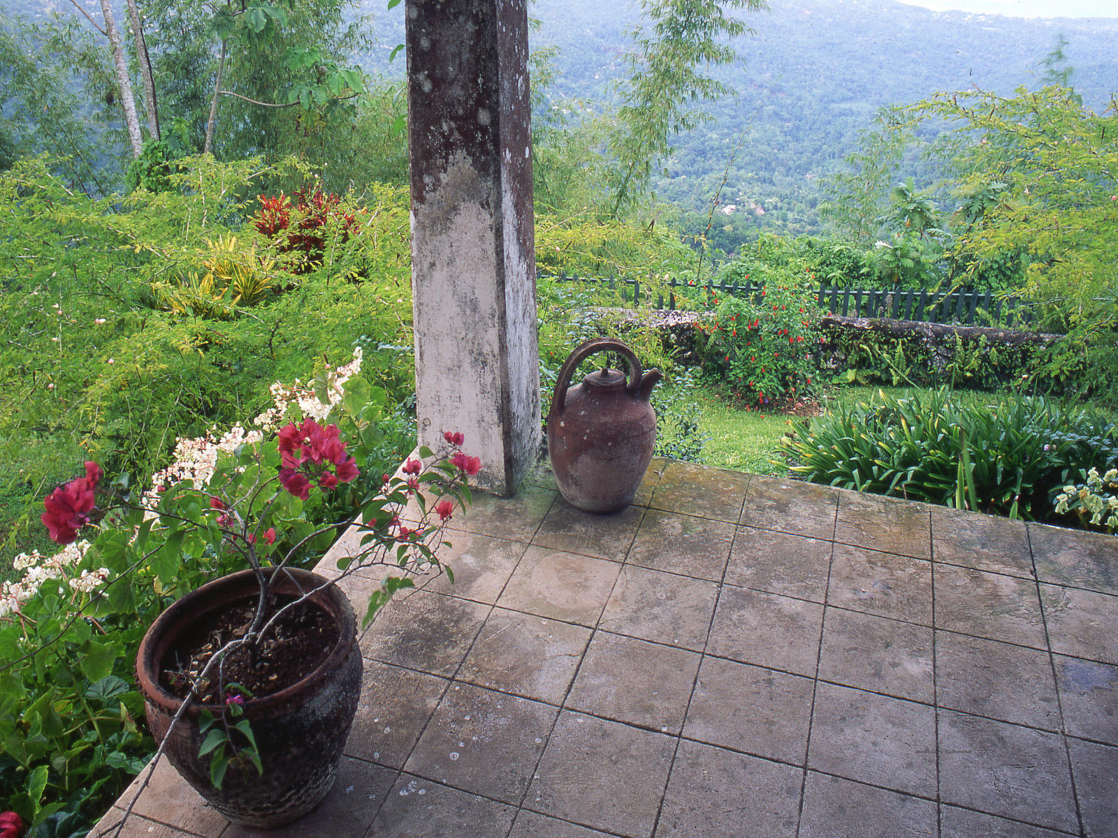 02918  jamaica home in mountains architecture 9x12.jpg