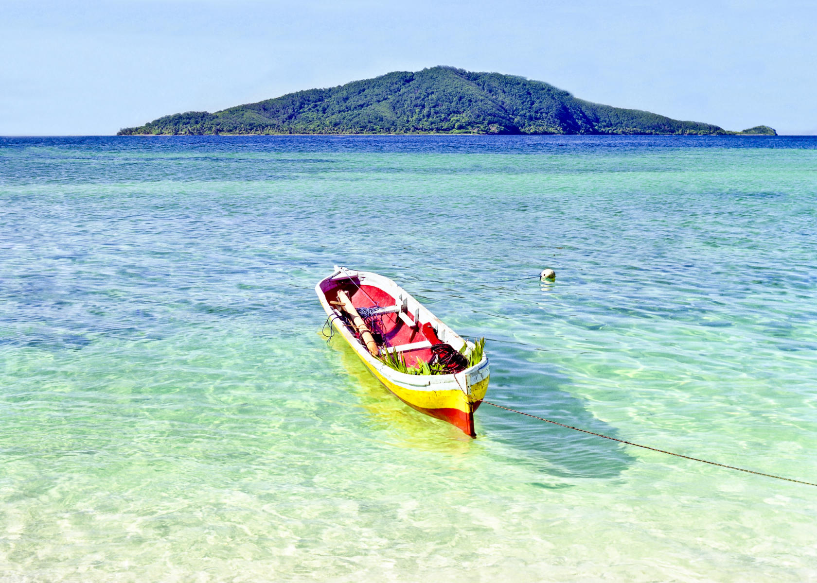 05173 seascape, honduras caribbean boat beach tropical clear water.jpg