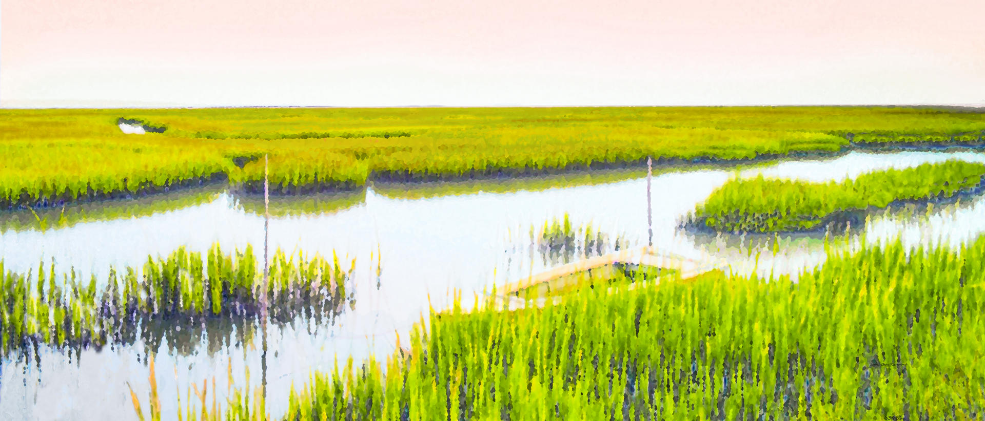 63461p nature, marsh, water boat .jpg